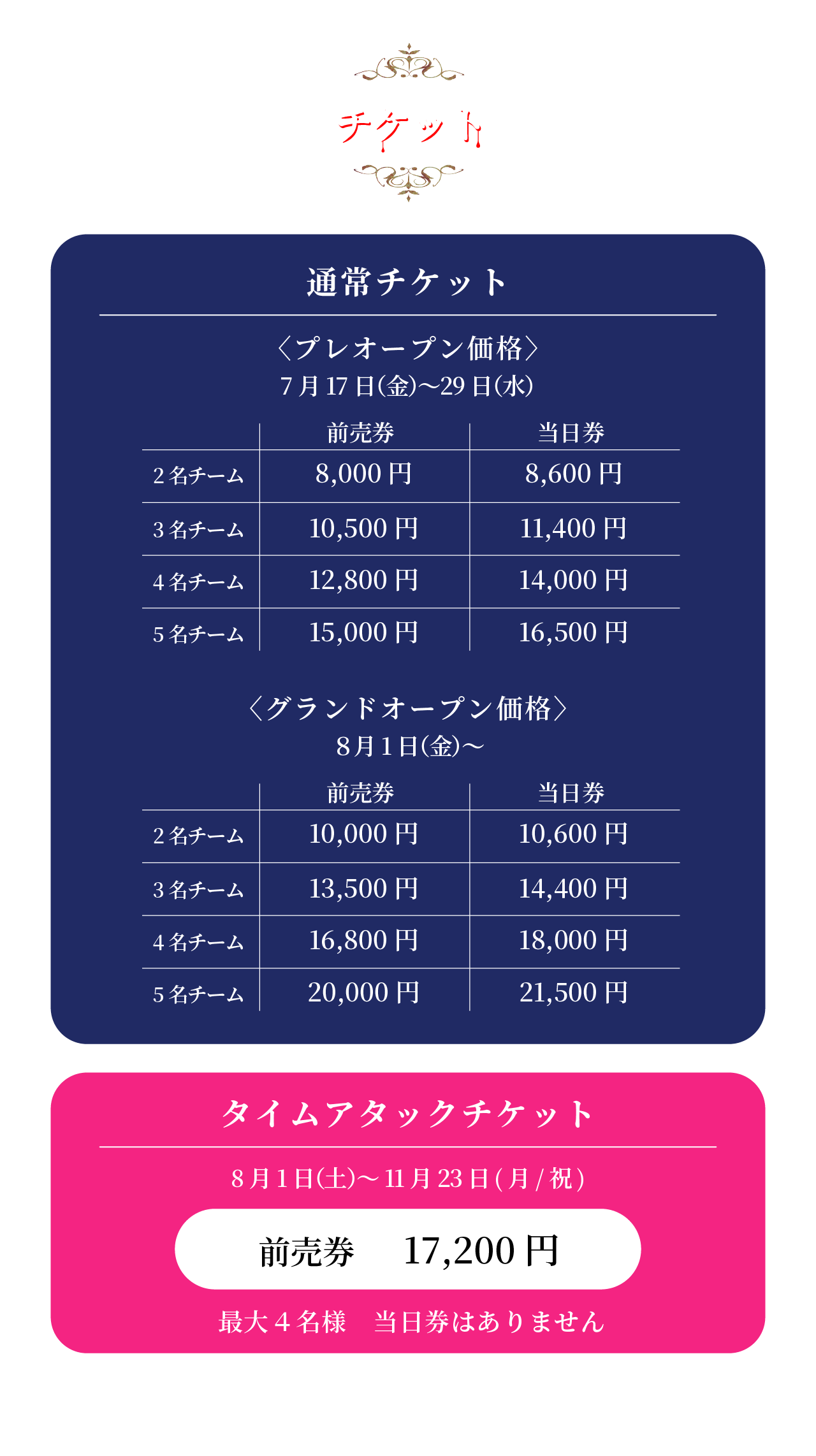 チケット