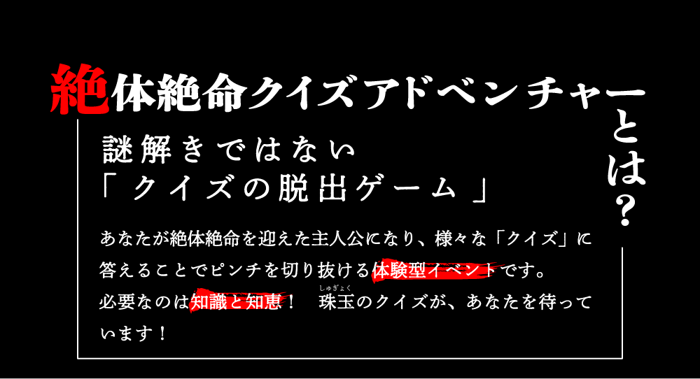 クイズアドベンチャーとは