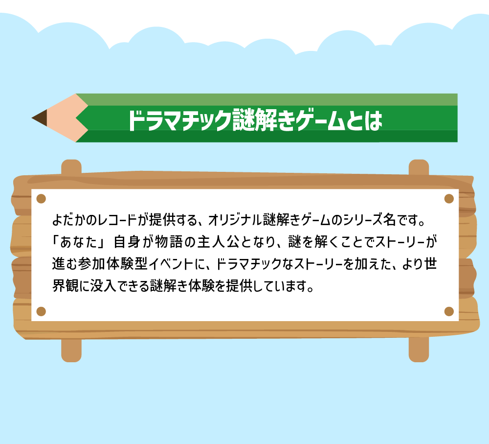 ドラマチック謎解きゲームとは